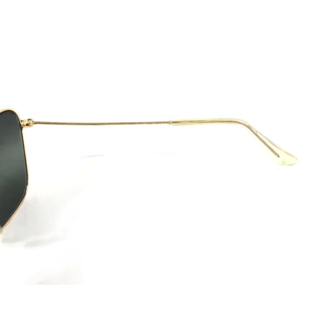 Vintage Bausch & Lomb Ray-Ban Small Sunglasses Caravan Gold w/ Bi-Mirror Lenses